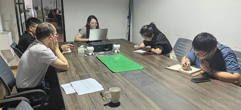 艾思捷蜗轮蜗杆减速机特定项目进度会